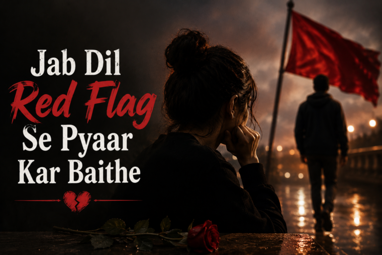 Jab Dil Red Flag Se Pyaar Kar Baithe