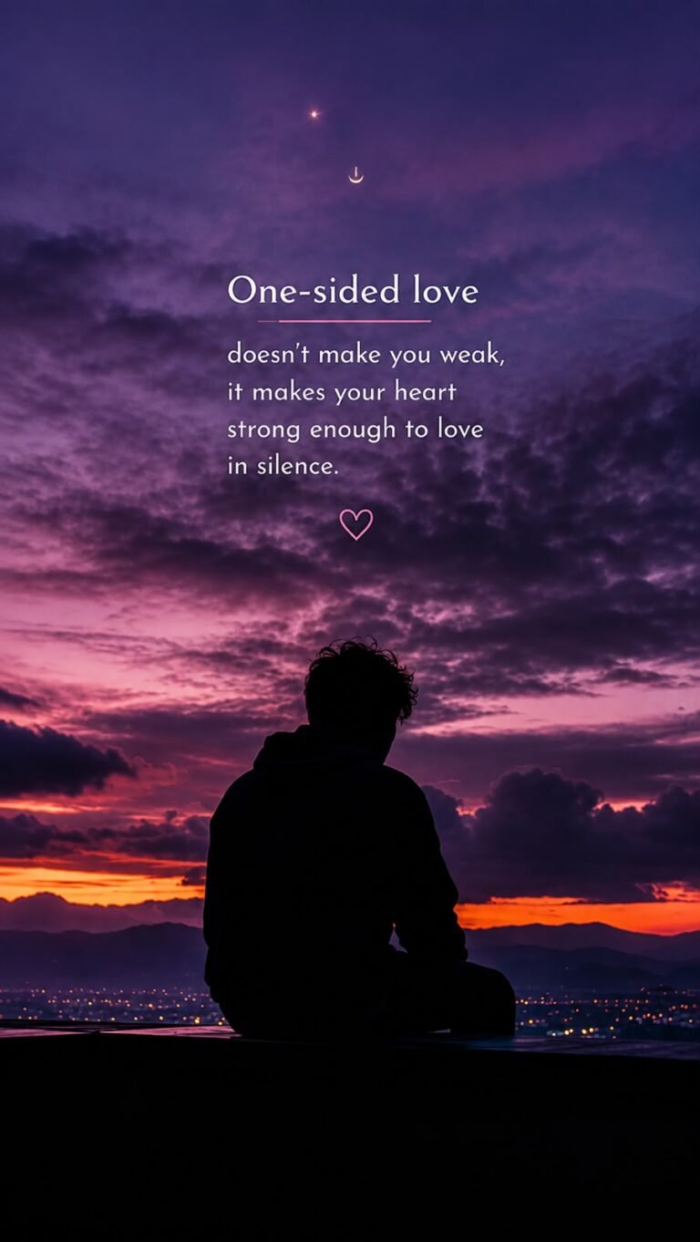 ONE SIDED LOVE