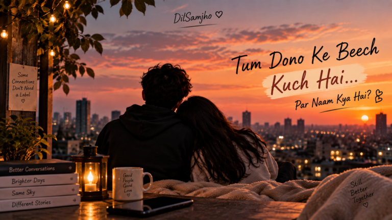 Tum Dono Ke Beech Kuch Hai… Par Naam Kya Hai? ❤️‍🩹